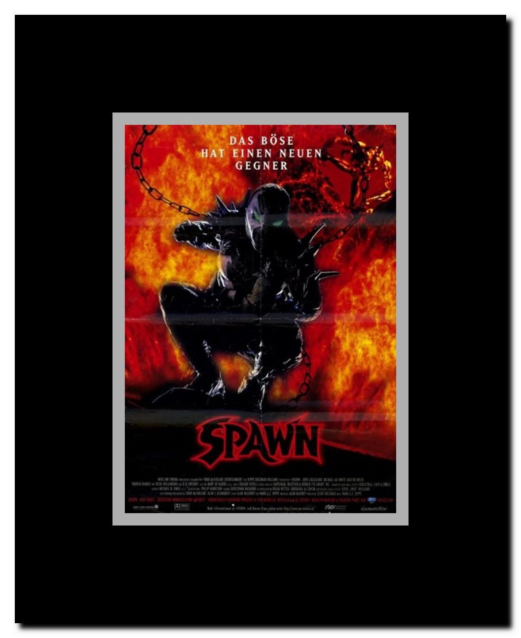 Spawn Framed Movie Poster