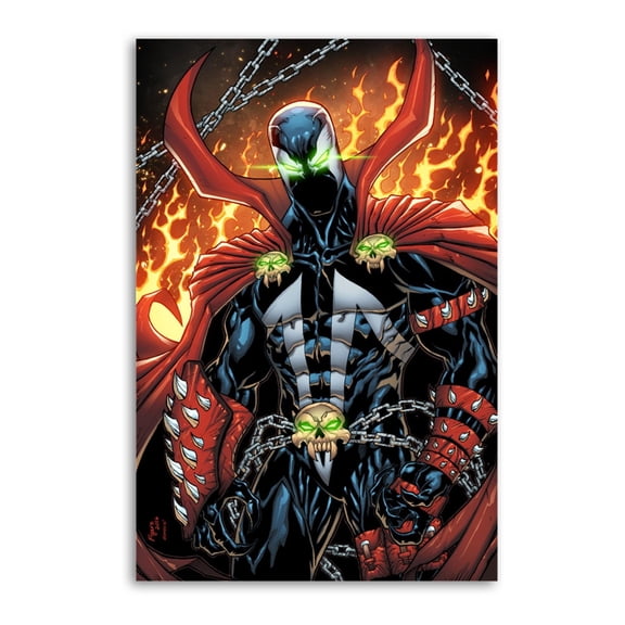 Spawn Hero Home Decor Poster Wall Art Hanging Picture Print Bedroom Decorative Painting Posters Room Aesthetic 08x12inch(20x30cm)