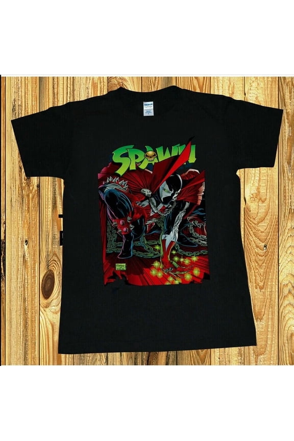 Spawn Movie short sleeve T shirt basic style Unisex Adult Reprint tee