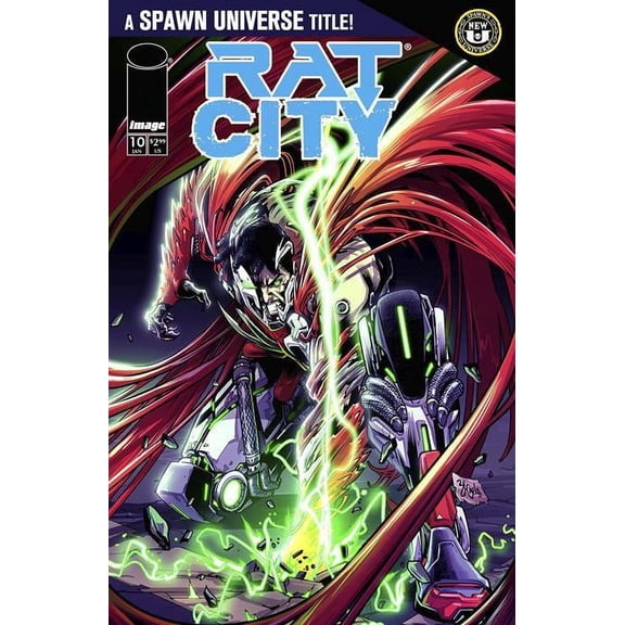 Spawn Rat City #10 Cvr A Ze Carlos Image Comics Comic Book