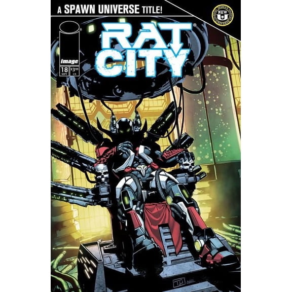 Spawn Rat City #18 Cvr B Thomas Nachlik Var Image Comics Comic Book