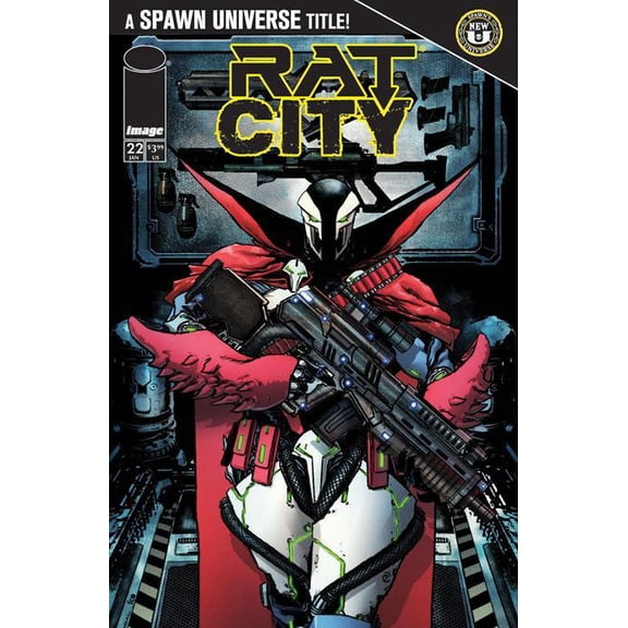 Spawn Rat City #22 Cvr B Von Randal Var Image Comics Comic Book