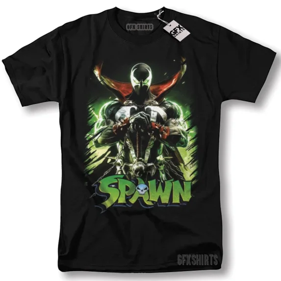 Spawn Shirt 90s Movie Classic Retro Vintage Graphic Design T-Shirt