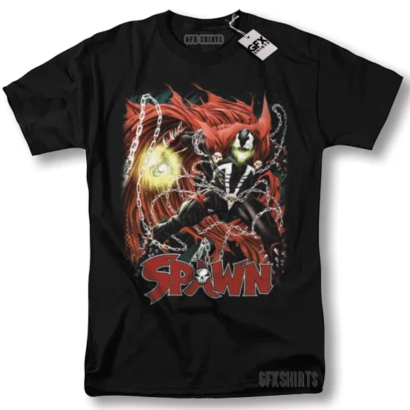 Spawn Shirt 90s Movie Classic Retro Vintage Graphic Design T-Shirt
