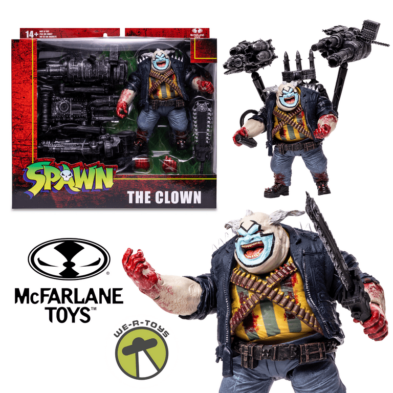 Spawn The Clown (Bloody) Deluxe Action Figure & Accessories