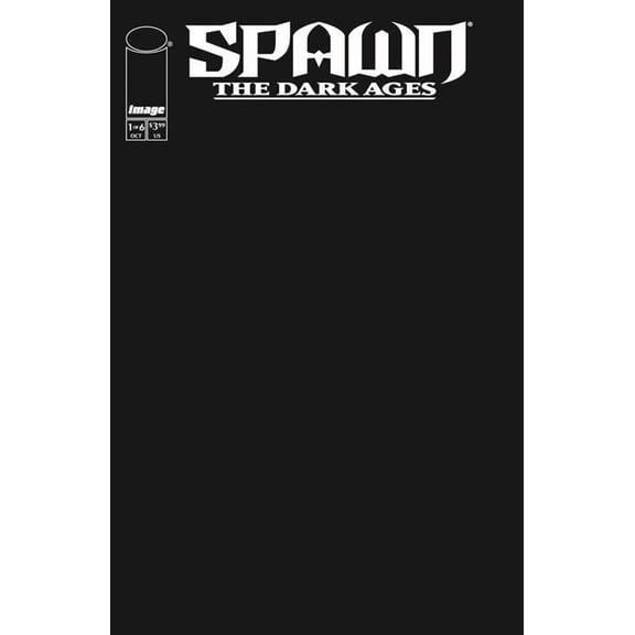 Spawn The Dark Ages #1 (of 6) Cvr B Blank Sketch Var Image Comics Comic Book