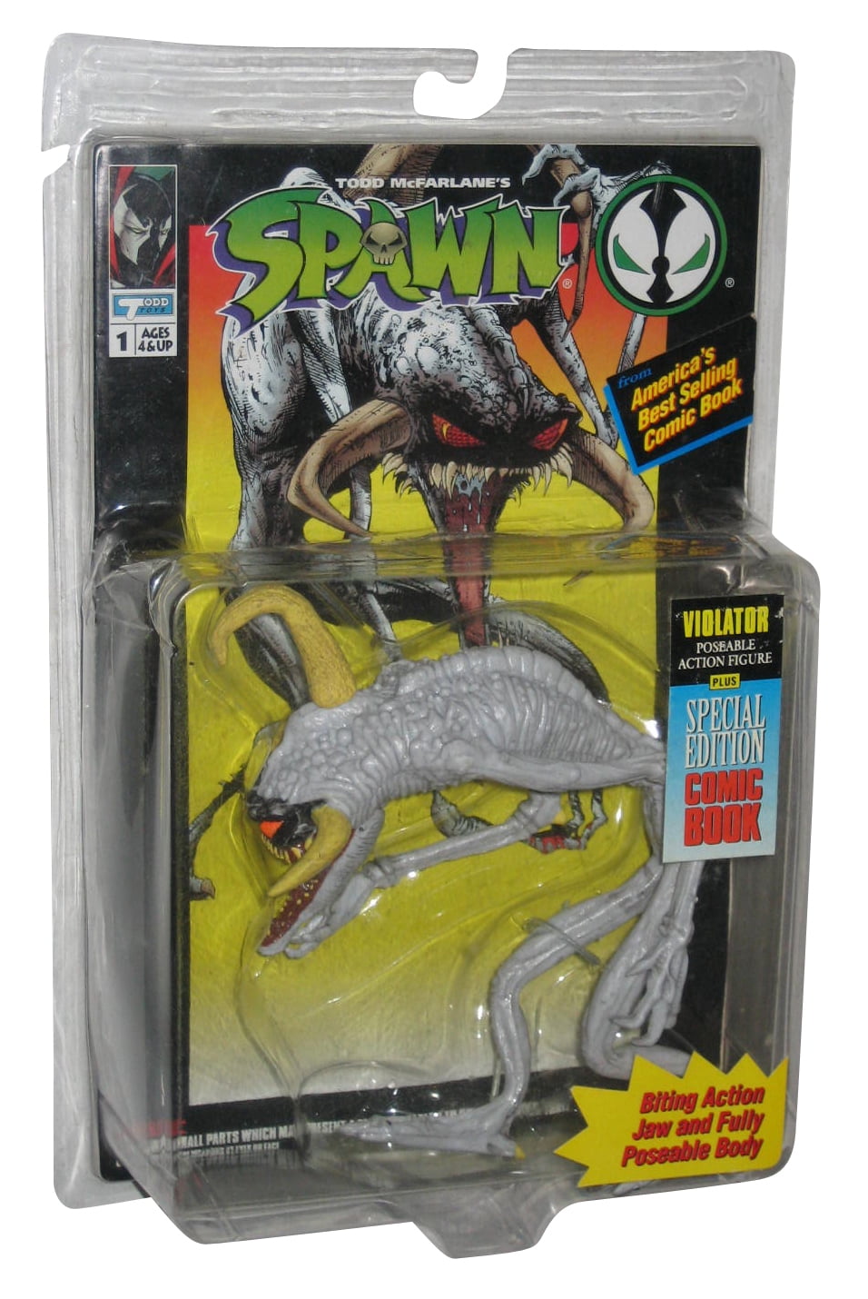 Spawn Violator Special Edition McFarlane Toys Action Figure w/ Comic