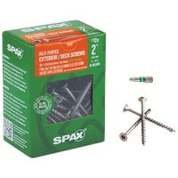 Spax Flat Head Multi-Material Exterior Construction Screw