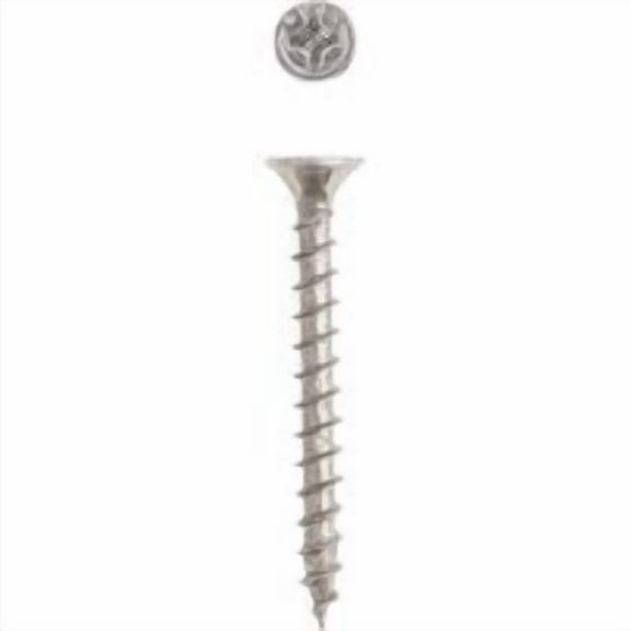 Spax 4101010400402 Multi-Material Screws, Flat Head, Phillips, 8'' X 1-1/2'', Box 25