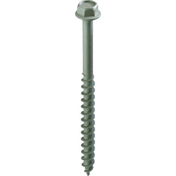 SPAX PowerLags Exterior Structure Screw - Hex Head, HCR Coating - 150 Pack, 3/8 x 5 In