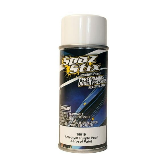 Spaz Stix 16019 Amethyst Purple Pearl Aerosol Paint 3.5oz Can
