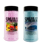 Spazazz Aromatherapy Spa and Bath Crystals 2PK - Flora Wood/Ocean Mist