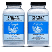 Spazazz Aromatherapy Hot Tub Crystals   Palmarosa Lavender Bath Salt for Bathtub & Hot Tub Spa   Relaxing Bath Salts   Aromatherapy Bath Salt   Lavender Bath Soak & Spa Essentials