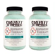 Spazazz Aromatherapy Spa and Bath Crystals - Respiratory Therapy 2 Pack