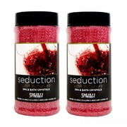 Spazazz Love Potion Aromatherapy Bath Crystals for a Relaxing Spa Experience 2 pack