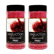 Spazazz Love Potion Aromatherapy Bath Crystals for a Relaxing Spa Experience 2 pack