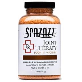Spazazz Hot Tub Aromatherapy Joint Therapy Natural Spa & Bath Salt Crystals 19oz - Aromatherapy Bath Salts with Magnesium & Arnica - Safe for All Hot Tub and Spa Equipment