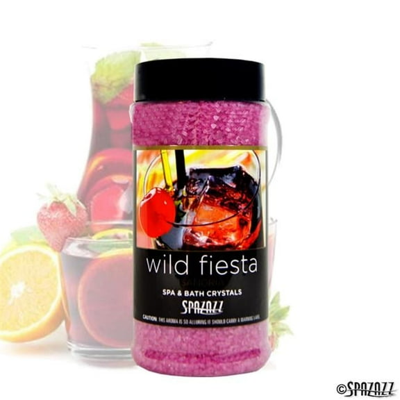 Spazazz Set The Mood Sangria Wild Fiesta Crystals 17 oz Container