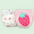 thumbnail image 1 of Spazoro Baby Boys Mesh Diaper Pants, 2 PC Cotton Breathable Cute Print Underwear for Girls Boys Pink Size 1 T, 1 of 3