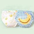thumbnail image 1 of Spazoro Baby Boys Mesh Diaper Pants, Cotton 2 PC Cute Print Breathable Underwear for Girls Boys Light Blue Size 3 Months, 1 of 3