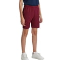 thumbnail image 1 of Spazoro Boys Athletic Shorts with Zipper Pockets, Stretch Elastic Waist Performance Quick-Dry Running Basketball Shorts Red Size 10, 1 of 5