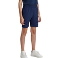 thumbnail image 1 of Spazoro Boys Athletic Shorts with Zipper Pockets, Stretch Performance Quick-Dry Elastic Waist Running Basketball Shorts Blue Size 6, 1 of 5