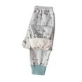 thumbnail image 1 of Spazoro Child Kids Girls Sweatpants, Casual Cute Print Loose Fall Winter Pants for Little Girls Gray Size 9-10T, 1 of 5