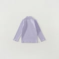 thumbnail image 1 of Spazoro Childs Girls Sweatshirts, Long Sleeve Fall Winter Solid Color Crew Neck Toddlers Kids Tops for Girls Boys Purple Size 4-5T, 1 of 7