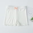 thumbnail image 1 of Spazoro Kids Girls Casual Shorts, Homewear Solid Color Summer Elastic Waist Comfortable Fit Pants for Child Girls Boys White Size 9 T, 1 of 3