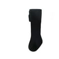 thumbnail image 1 of Spazoro Kids Girls Socks, French Rib Cotton Solid Color Warm Students Socks for Girls Black Size 20, 1 of 2