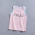 thumbnail image 1 of Spazoro Little Girls Tank Tops Undershirts, Breathable 100%Cotton Summer Sleeveless Cat Print Camisole for Kids Girls Boys Pink Size 3 T, 1 of 7
