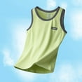 thumbnail image 1 of Spazoro Little and Big Girls Tank Tops Undershirts, Summer Solid Sleeveless Breathable 100%Cotton Camisole for Kids Girls Boys Green Size 14 T, 1 of 6