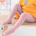 thumbnail image 1 of Spazoro Toddler Baby Boys Girls Pantyhose, Elastic Cotton Winter Tights Warm Solid Color Button Socks and Pants for Child Girls Pink Size 2T, 1 of 4
