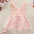 thumbnail image 1 of Spazoro Toddler Baby Girls Dress Skirts, Suspenders 2025 Saving Princess Pageant Party Birthday Wedding Butterfly Mesh Dresses for Child Girls Pink Size 80, 1 of 5