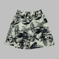 thumbnail image 1 of Spazoro Toddler Boys Girls Shorts, Elastic Waist with Pockets Summer Printed Casual Shorts for Boys White Size 5 T, 1 of 3