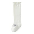 thumbnail image 1 of Spazoro Toddler Girls Boys Socks, Comfortable Cotton Thickening Warm Mid Tube Socks for Child Kids Girls White Size 1 T, 1 of 3
