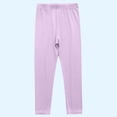 thumbnail image 1 of Spazoro Toddler Girls Leggings, Casual Fall and Winter Soft & Comfy Elastic Waist Stretchy Outwear Tights Capri Pants Purple Size 7 T, 1 of 5