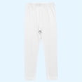 thumbnail image 1 of Spazoro Toddler Girls Leggings, Stretchy Soft & Comfy Elastic Waist Fall and Winter Casual Outwear Tights Capri Pants White Size 7 T, 1 of 5