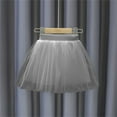thumbnail image 1 of Spazoro Toddler Girls Tutu Dance Skirts, Solid Mesh Tiered Skirt Bow Knot Princess Skirts for Child Girls Gray Size 2 T, 1 of 3