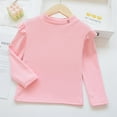 thumbnail image 1 of Spazoro Toddler Kids Girls Boys Sweatshirts, Crew Neck Fall Winter Long Sleeve Solid Color Tops for Childs Girls Boys Pink Size 1 T, 1 of 3