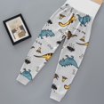 thumbnail image 1 of Spazoro Toddler Kids Girls Sweatpants, Fall Winter Loose Cute Print Casual Pants for Little Girls Gray Size 9 T, 1 of 3
