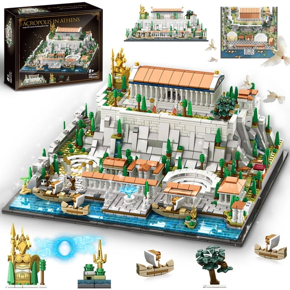 SpblastB Architecture Acropolis of Athens Building Kit