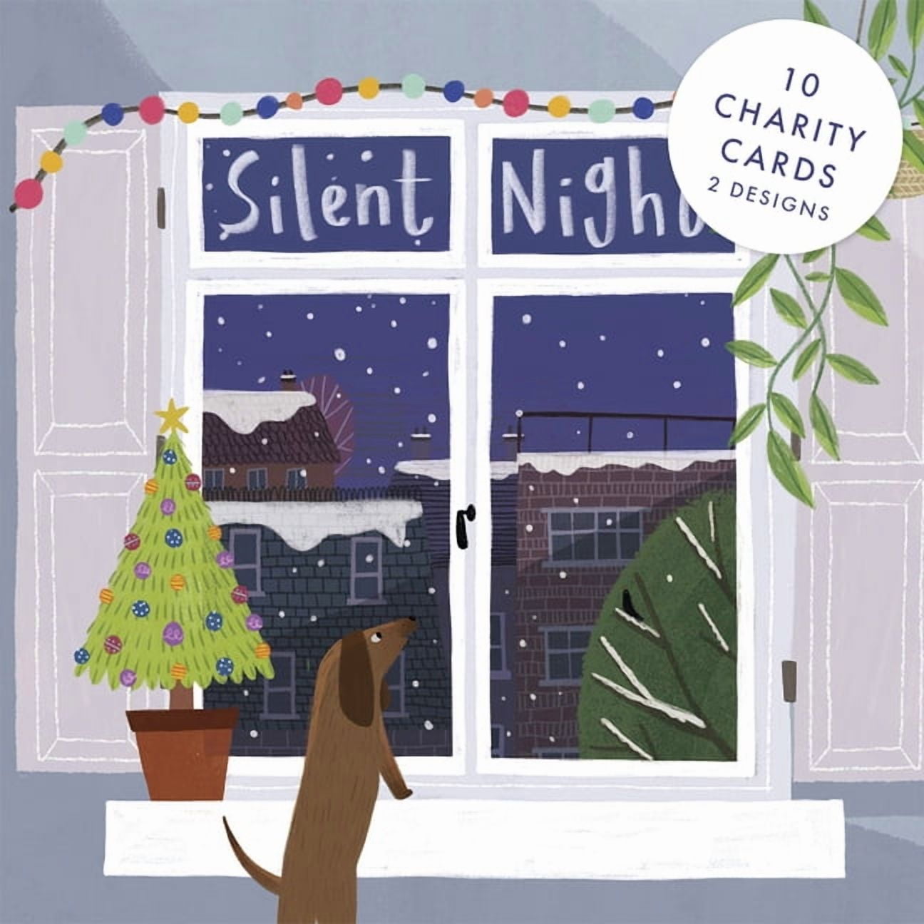 Spck Charity Christmas Cards with Bible Verse, Pack of 10, 2 Designs: Winter Scenes, (Hardcover)