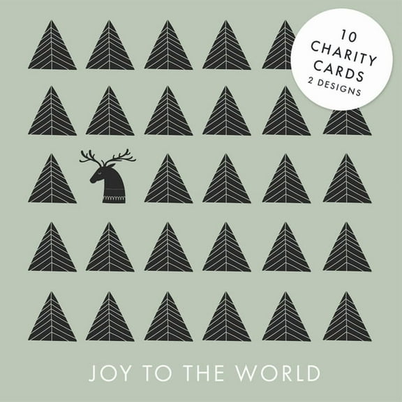 Spck Charity Christmas Cards with Bible Verse, Pack of 10, 2 Designs: Modern Christmas, (Hardcover)