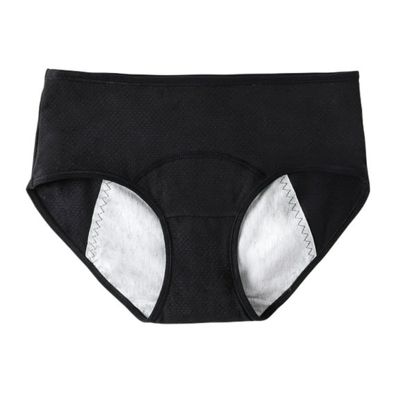 Spdoo Teen Girls Period Underwear Cotton Soft Breathable Women Menstrual Panties For Teens Leak-Proof Full Coverage Briefs
