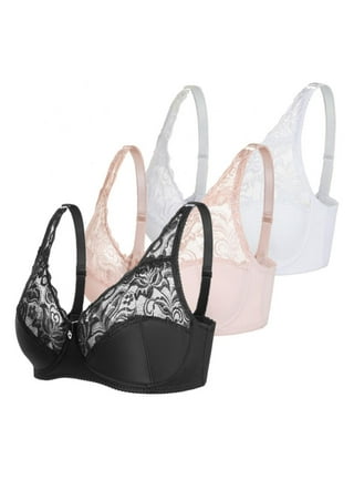Women Open Back Push Up Lace Bra for Low Back Dress Thin Cup U