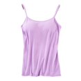thumbnail image 1 of Spdoo Women's Stretch Cotton Cami with Built-in Shelf Bra, 1 of 7