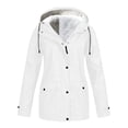 thumbnail image 1 of Spdoo Women's Waterproof Ski Jacket Warm Winter Snow Coat Mountain Windbreaker Hooded Raincoat Jacket, White L, 1 of 7