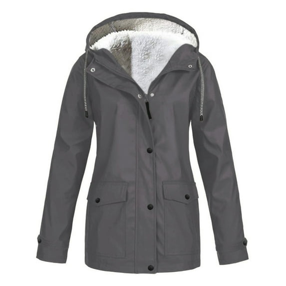 Spdoo Women's Waterproof Ski Jacket Warm Winter Thicken Fleece Snow Coat Mountain Windbreaker Hooded Snowboarding Jacket Plus Size S to 5XL