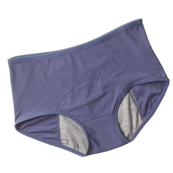 Spdoo Womens Period Underwear, Breathable High Waist No Muffin Top Full Coverage Briefs Ladies Panties Lingerie Regular & Plus Size to 8XL